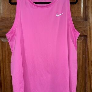 Nike Women's Bright Pink Tank Top
